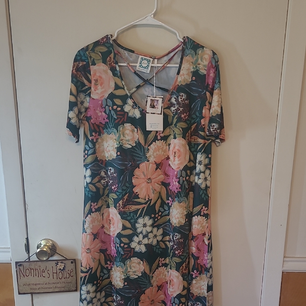 vfish Floral Maxi Dress - Multicolor